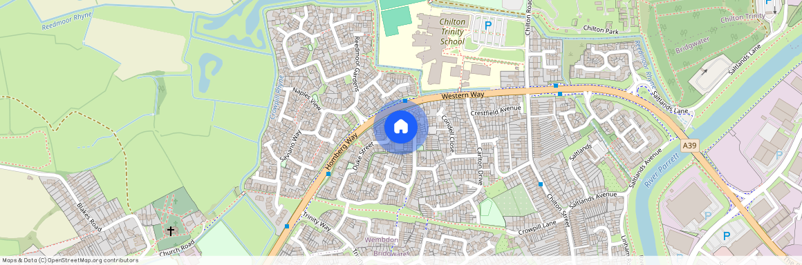 Viscount Square, Bridgwater, Somerset