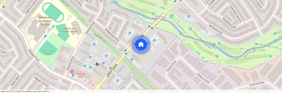 1850 Bloor St E, Mississauga, Mississauga, Peel, M9C 1R1
