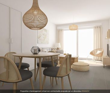 location Appartement T2 DE 42.11m² À ST GREGOIRE - Photo 3