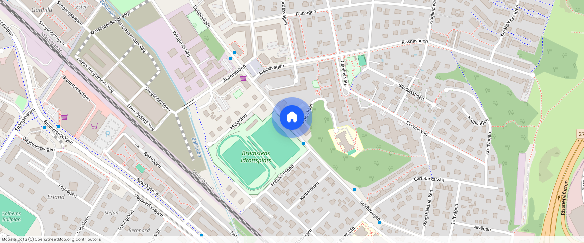 Duvbovägen **, Bromsten