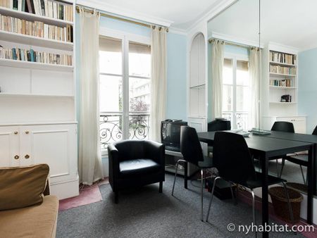 Logement à Paris, Location meublée - Studio T1 - Place de la République, Canal Saint Martin - Gare du Nord - Gare de l'Est (PA-1311) - Photo 2