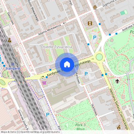 ul. Kardynała Stefana Wyszyńskiego, Stargard, stargardzki, zachodniopomorskie