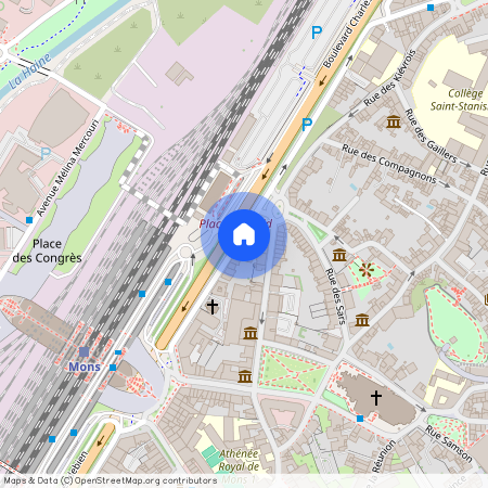 Boulevard Charles Quint, 25, C, 7000, Mons