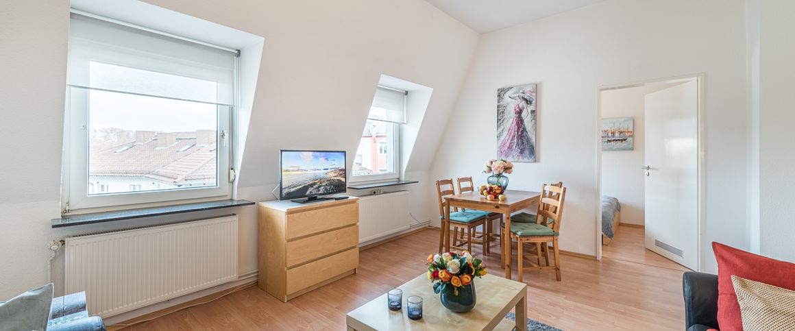 City-Residence: Gut möblierte 2-Zi.-Wohnung in beliebter Lage von Sachsenhausen - Photo 1