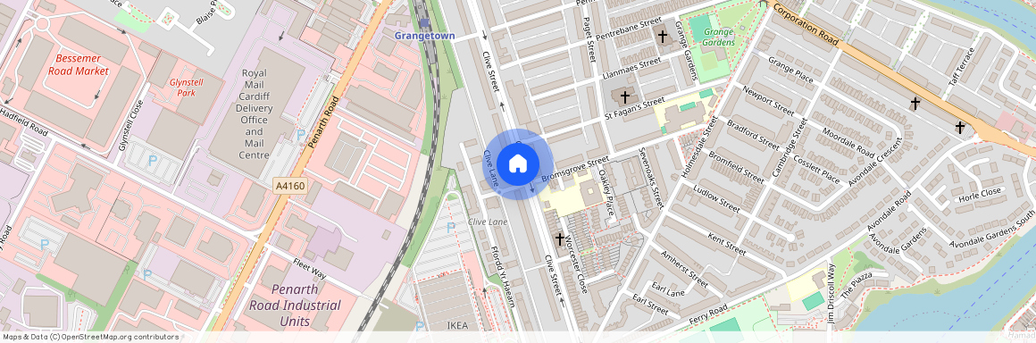 Clive Street, Cardiff, CF11