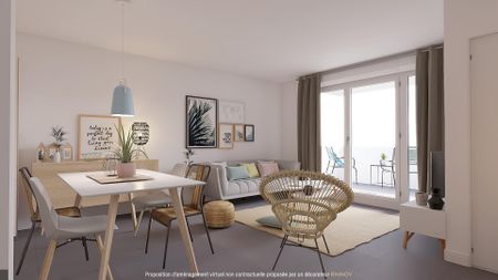 location Appartement T2 DE 44.73m² À NICE - Photo 2