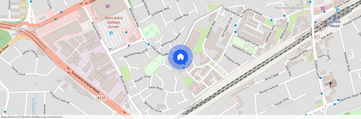 Nightingale Crescent, Harold Wood, Romford, Essex. RM3 0GD