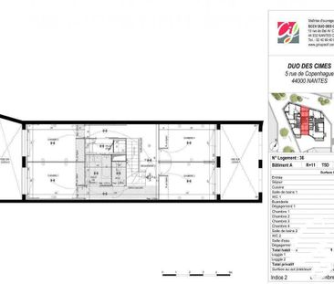 Location appartement t5 141 m² à Nantes (44000) St Donatien/Jardin ... - Photo 1