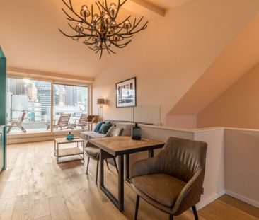 City-Residence: Tolle Penthouse-Wohnung mit Skylineblick und Dachte... - Photo 1