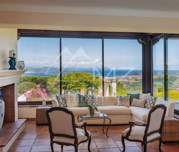 Proche Saint-Tropez - Charmante villa vue mer - Photo 6