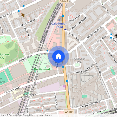 Sterling Way, Islington, London, N7