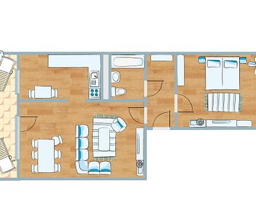 Wohnung in der Gertraudenstraße 36 - Foto 4