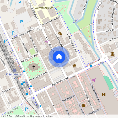 Kristianstad, Skåne, Östra Storgatan 23