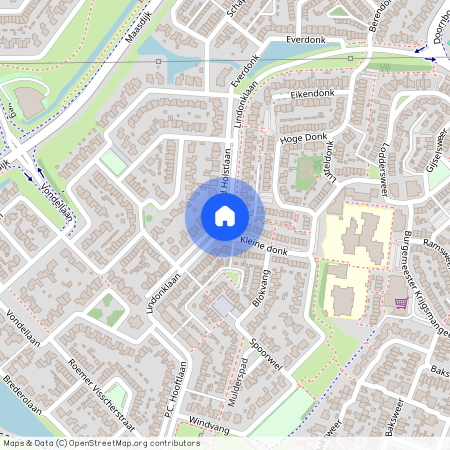 Hooipolder en De Hoeven, 4942 BK, Lindonklaan, Raamsdonksveer