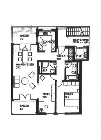 31/2 ZI-WOHNUNG À ZÜRICH - KREIS 8 SEEFELD/MÜHLEBACH, MEUBLÉ, TEMPORAIRE - Photo 4