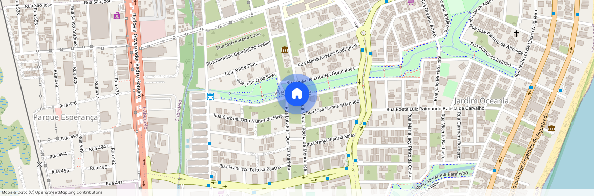 Rua Dr. Cândido da Nóbrega Ferreira, 293 - Parque Paraíba IV - Aeroclube, João Pessoa, Paraíba, 58036-440