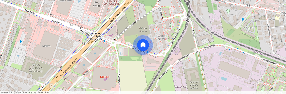 ul. Wschodu Słońca, Raków, Włochy, Warszawa, mazowieckie