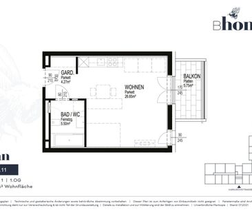 Moderne 1-Zimmer-Wohnung mit Balkon nähe Hummelhofwald in Linz zu v... - Foto 4