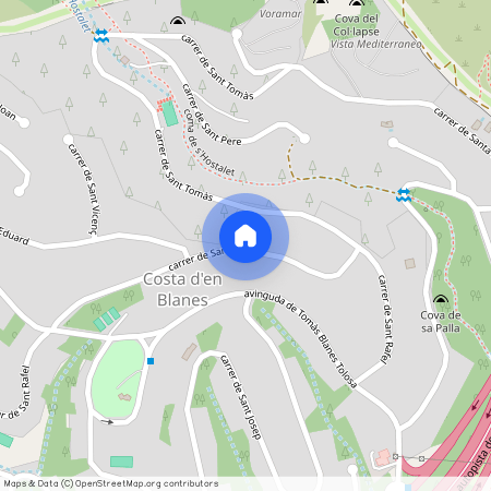 Carrer de Sant Rafel, 34, 07181 Costa d'en Blanes, Illes Balears, Spain, Costa d'en Blanes, Balearic Islands 07181, Costa-D-En-Blanes