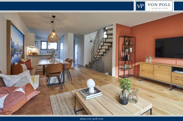 Modernes Neubaureihenmittelhaus - Photo 1