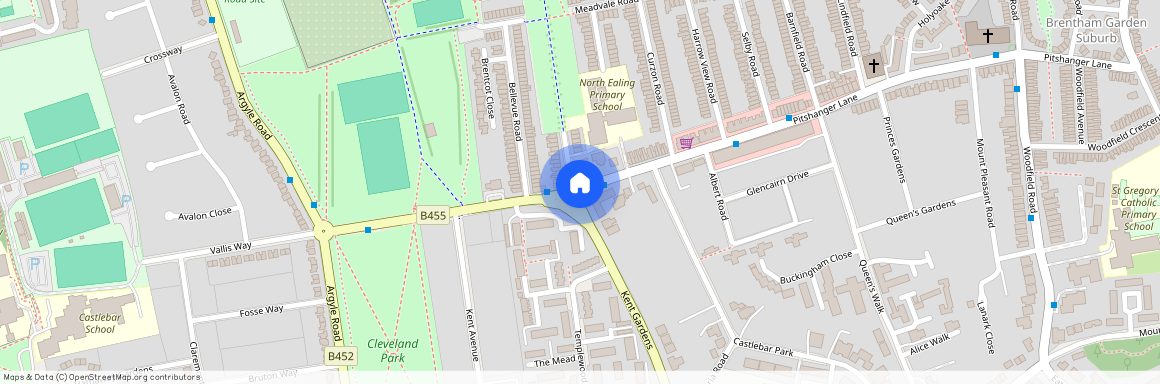 Bellevue Road, Pitshanger Lane, London, W13