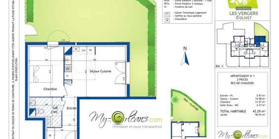 Appartement de type 2 - Photo 3