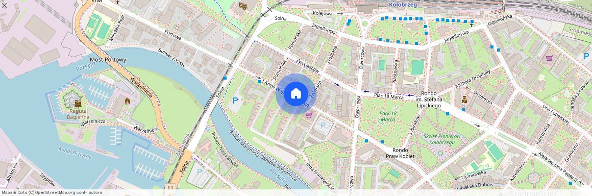 al. I Armii Wojska Polskiego, Kołobrzeg, kołobrzeski, zachodniopomorskie