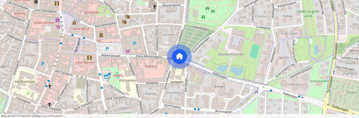 Östra Mårtensgatan, Lund