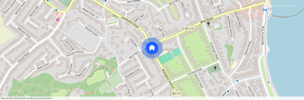 St. Lukes, Rhos On Sea, Colwyn Bay, LL28