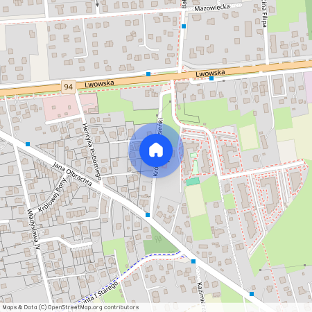 ul. Królowej Marysieńki, Wilkowyja, Rzeszów, podkarpackie