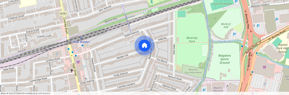 Malden Hill Gardens, New Malden, KT3