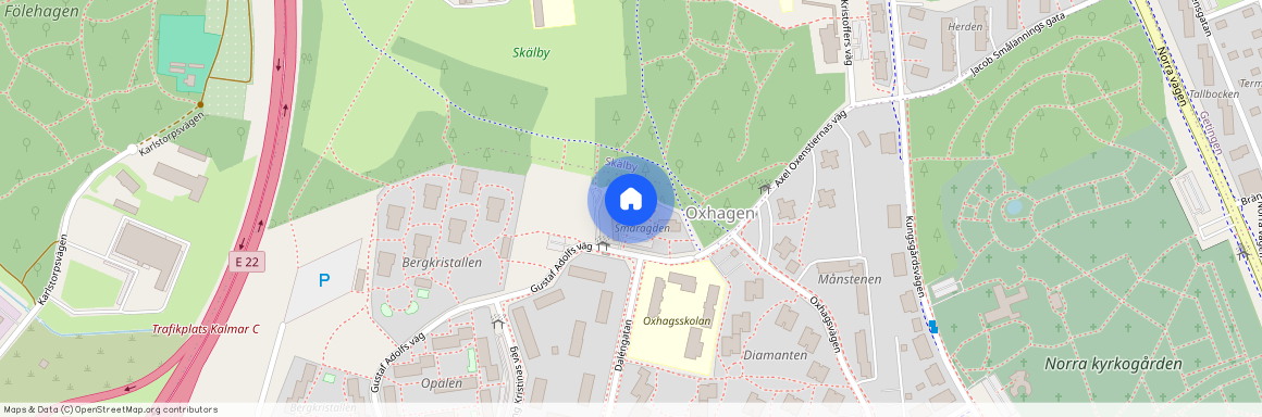 Gustaf adolfs väg 17 Oxhagen, Kalmar