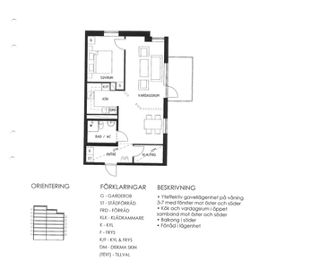 Gånglåtsvägen 3 L, lgh 1204, Lindängen - Foto 6