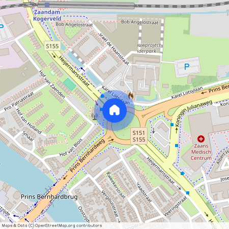 Prins Bernhardplein 0ong 1508 XA Zaandam