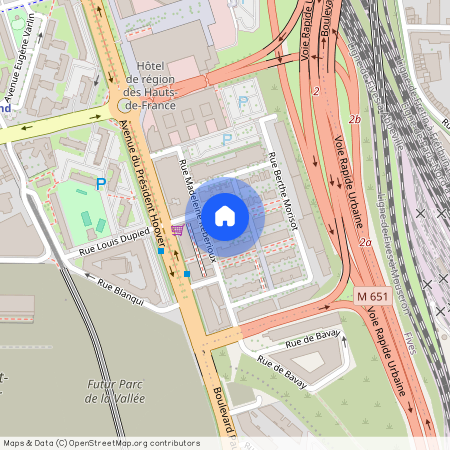 46 allée George Sand, Lille