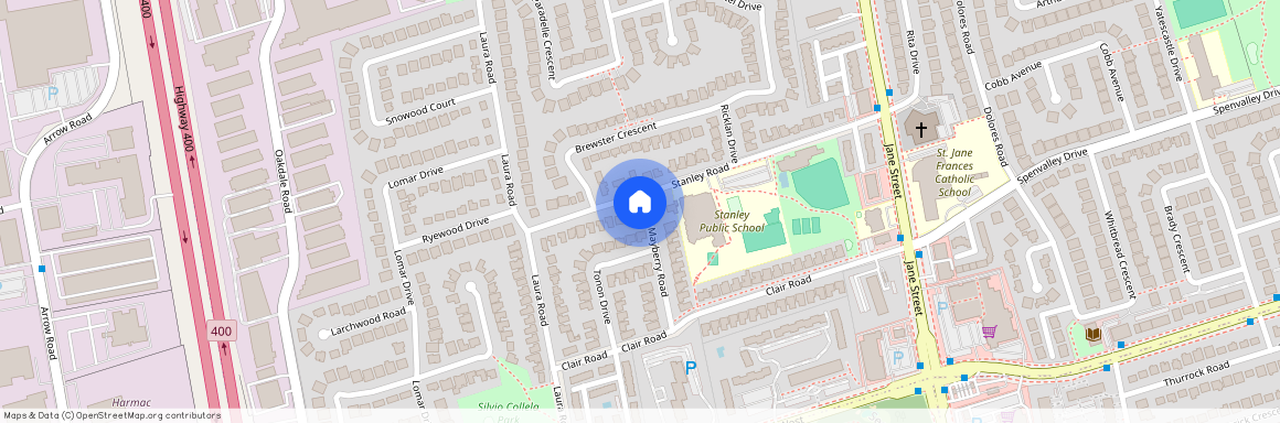 95 Stanley Road Unit# Upper, Toronto