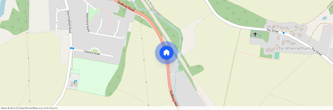 Sudbury Road, Sicklesmere, Bury St. Edmunds, Suffolk, IP30