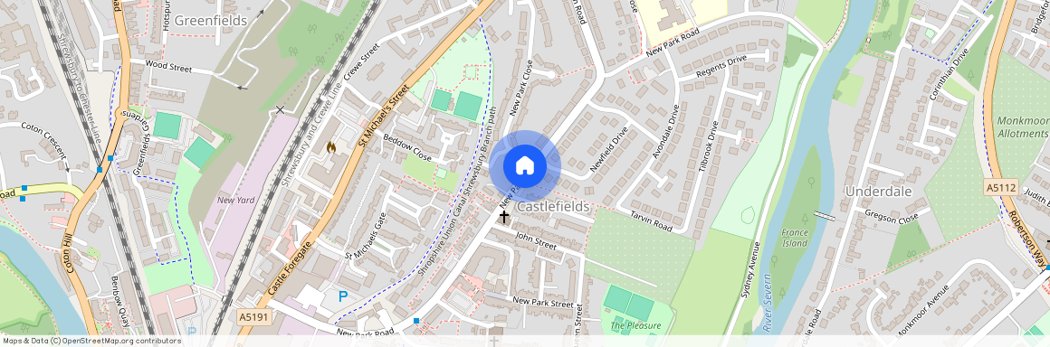 New Park Road, Castlefields, SY1, Shrewsbury