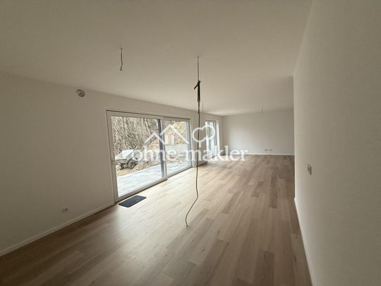 Neubau 3-Zimmer-Erdgeschosswohnung, gehobene Innenausstattung mit Terrasse - Foto 1