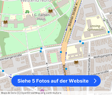 Vollmöblierte 3 Zimmer Wohnung, Westend-Süd – nahe der Alten Oper - Foto 1