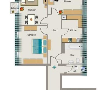 Vier Wände zum Wohlfühlen. - Photo 1