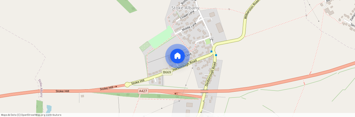 De Roos Way, Stoke Albany, Market Harborough