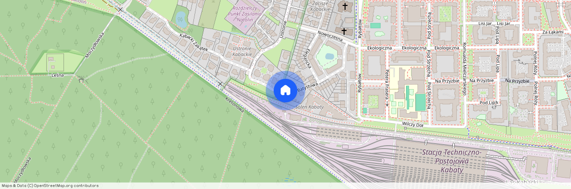 ul. Batystowa, Kabaty, Ursynów, Warszawa, mazowieckie