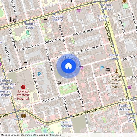 206 Augusta Avenue nd Floor, Toronto