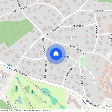 Skogsdalsvägen, Danderyd