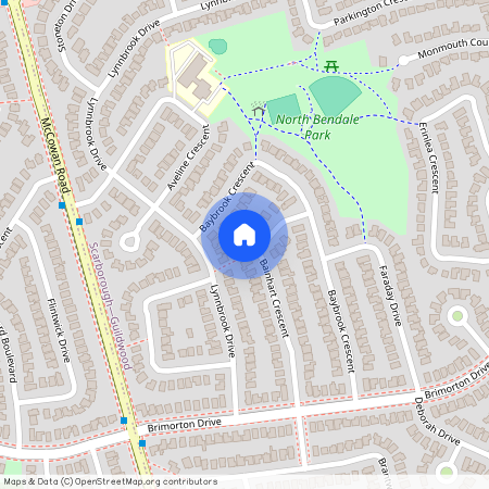 48 Bainhart Crescent #Main, Toronto, Woburn