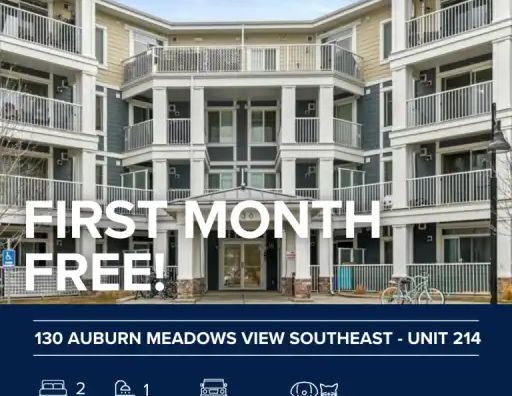 130 Auburn Meadows View Southeast - Unit 214 - Unit 214 | 130 Auburn Meadows View Southeast - Unit 214, Calgary - Photo 1