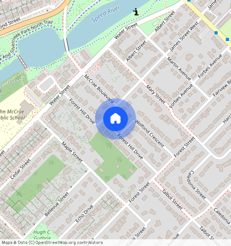 ** Forest Hill Drive, Guelph, ON, Canada