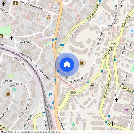 6900, Massagno, Via Massagno, 14