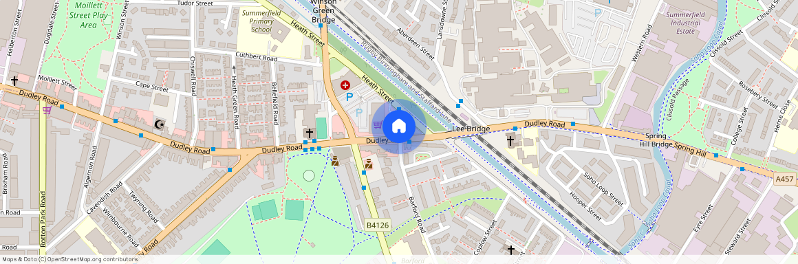 Dudley Road, Birmingham, B18